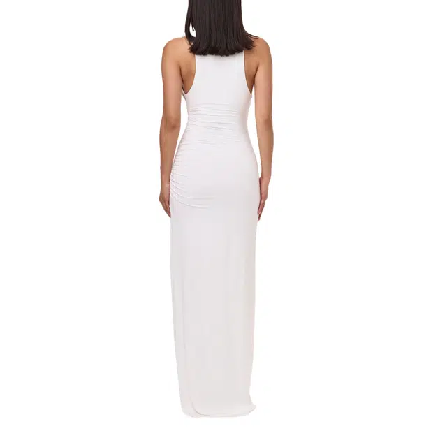 NAKED WARDROBE Sleeveless Overlay Maxi Dress Smooth