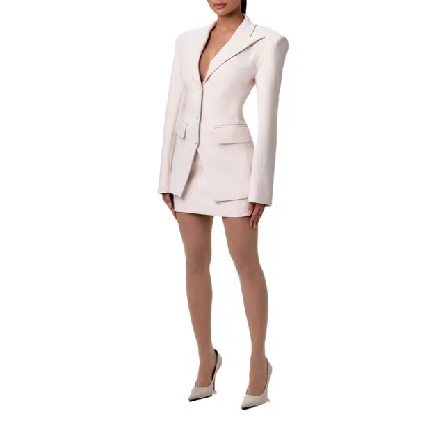 NAKED WARDROBE Power Shoulder Blazer Suiting