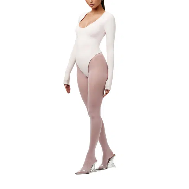 NAKED WARDROBE NW Round Neck Bodysuit Legacy
