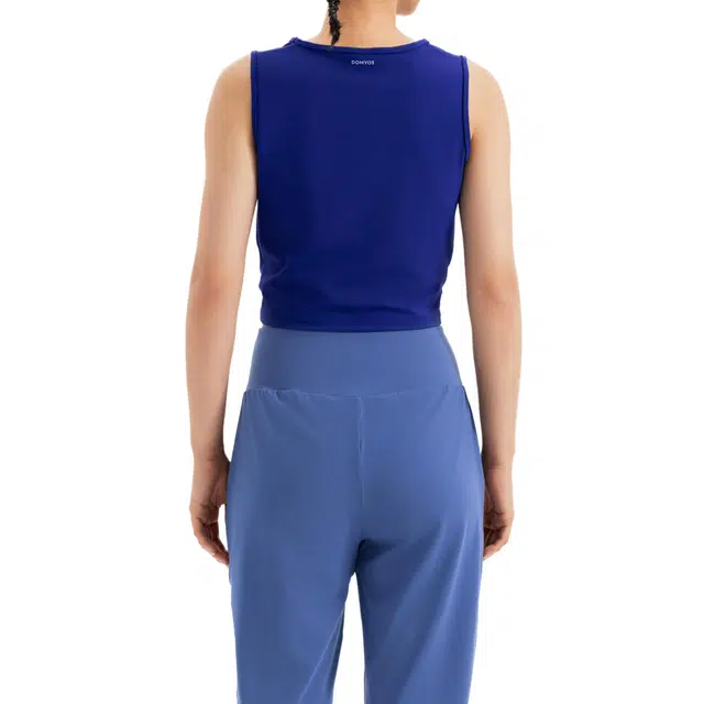 Decathlon Kimjaly Dyn Top Crop Midnight Blue