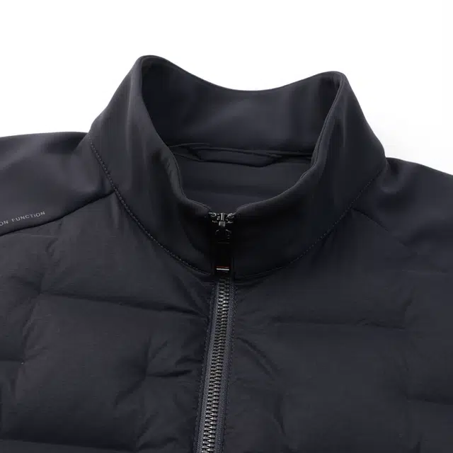 迪柯尼 通勤系列商场同款 无绗缝保暖纯色显瘦抗寒蓄热科技立领羽绒服 男款