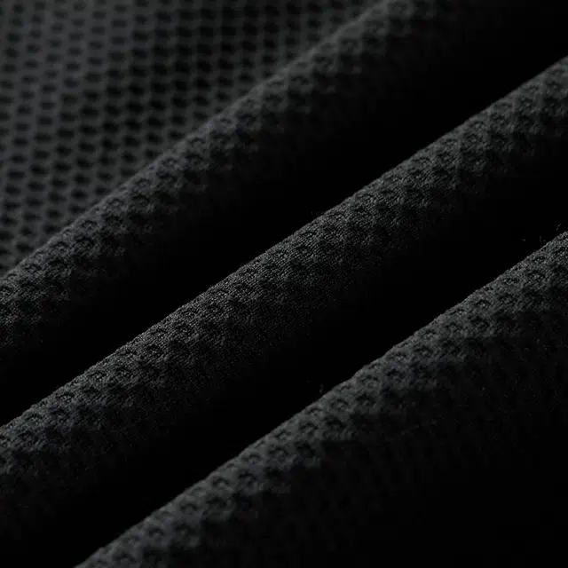 比音勒芬 静默复古老钱风穿搭绵羊毛不扎身不起球舒适百搭格子肌理休闲户外运动干爽立领针织夹克外套 男款