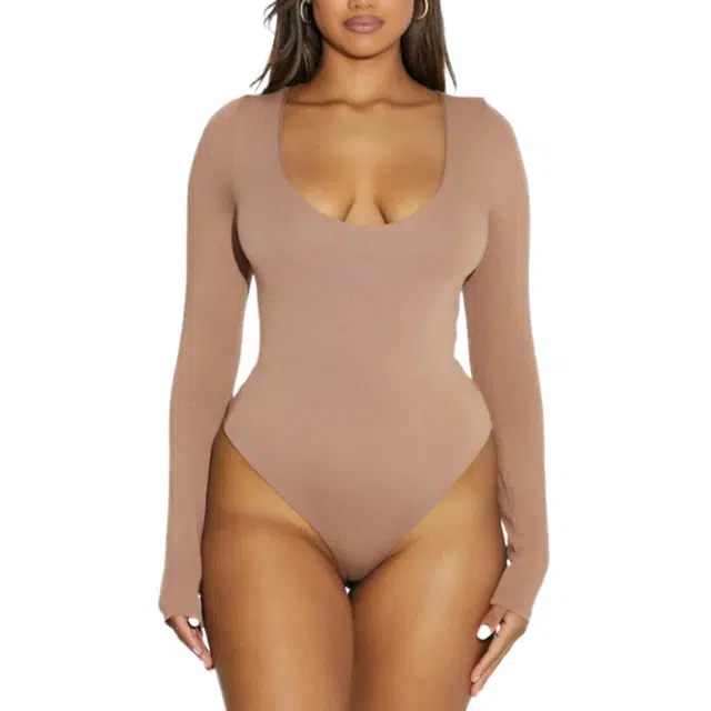 NAKED WARDROBE Round Neck Bodysui