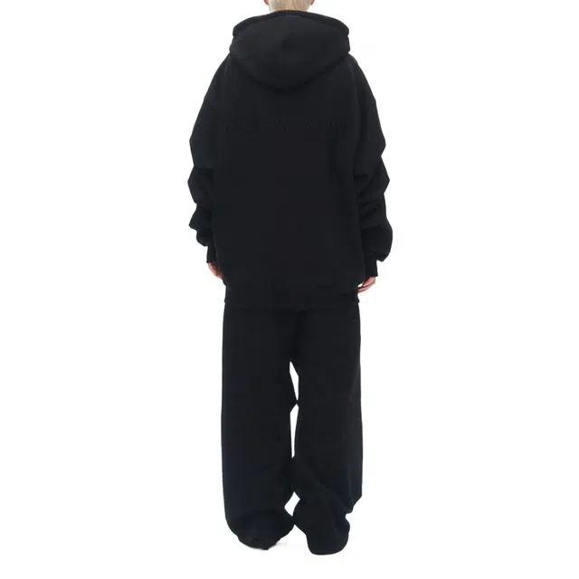 TREEMINGBIRD Rivet Sweat Set-up Hoodie