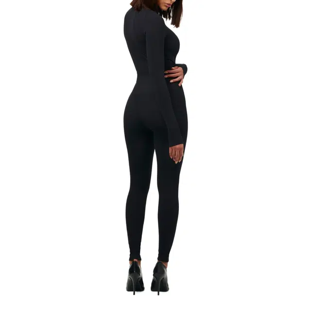 NAKED WARDROBE Seamless Ribbed Legging Fluid Sculpt
