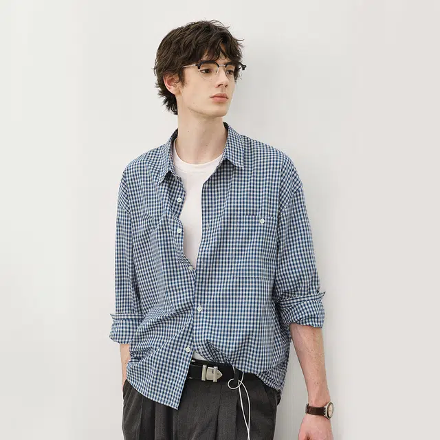 714STREET Classic Plaid Shirt