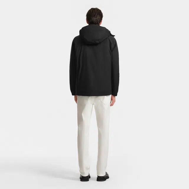 比音勒芬 金秋臻选静默复古老钱风穿搭舒适百搭时尚大气气质都市质感基础休闲保暖蓬松连帽男羽绒服 男款