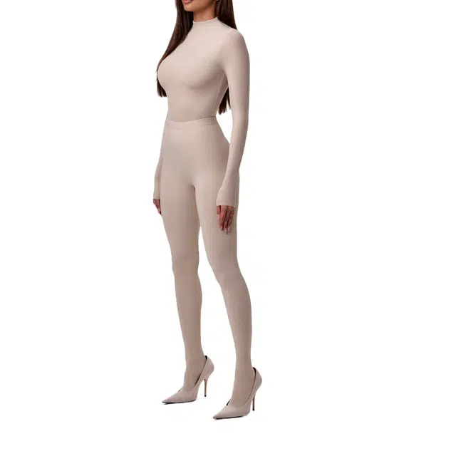 NAKED WARDROBE Closed Toe Leggings Petite