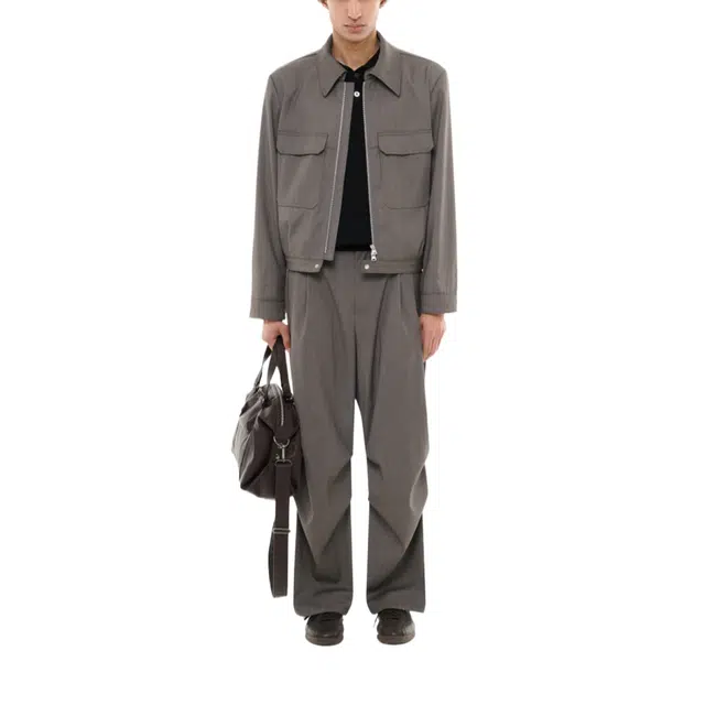 BESLOW PARACHUTE PLEATED SLACKS