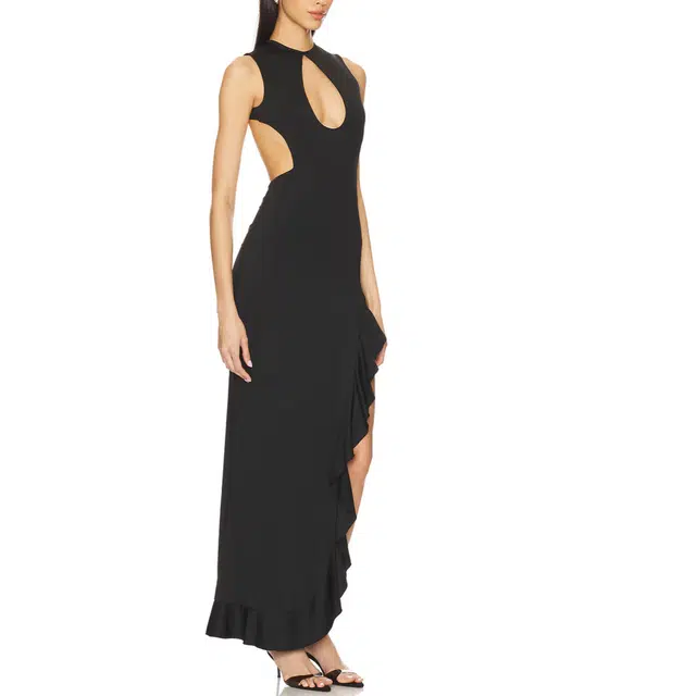 SUPERDOWN Frany Backless Maxi Dress
