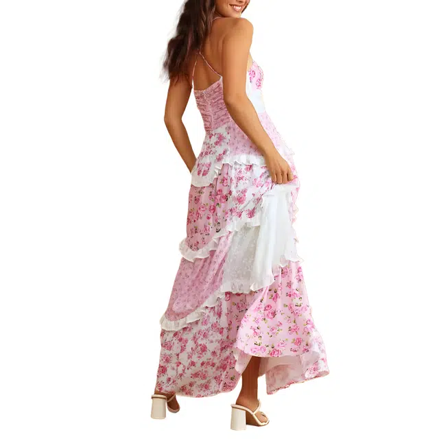 ALTAR'D STATE Floral Maxi Dress