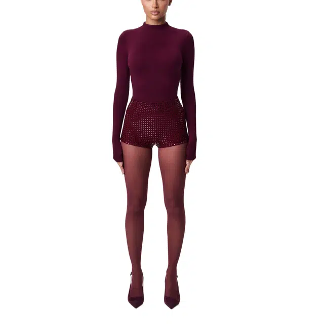 NAKED WARDROBE Hot Pants Crystal