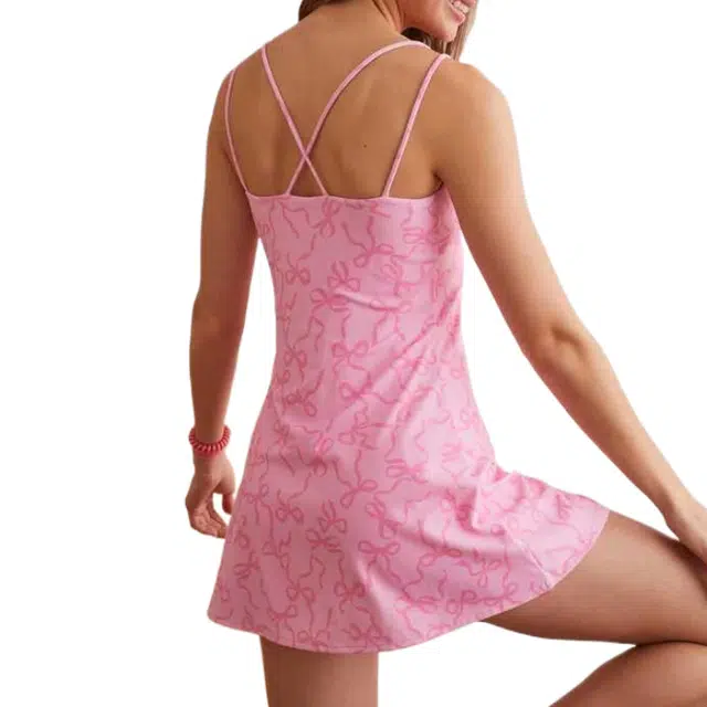 ALTAR'D STATE Bow Go Athletic Dress