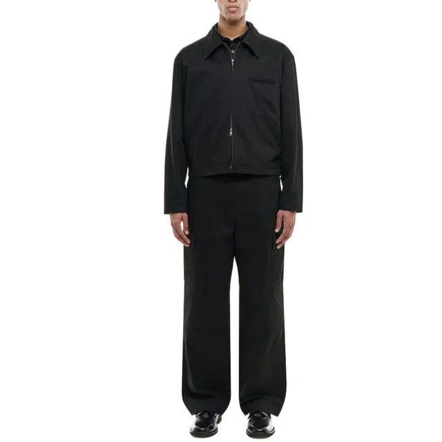 BESLOW COTTON TWILL CARGO PANTS