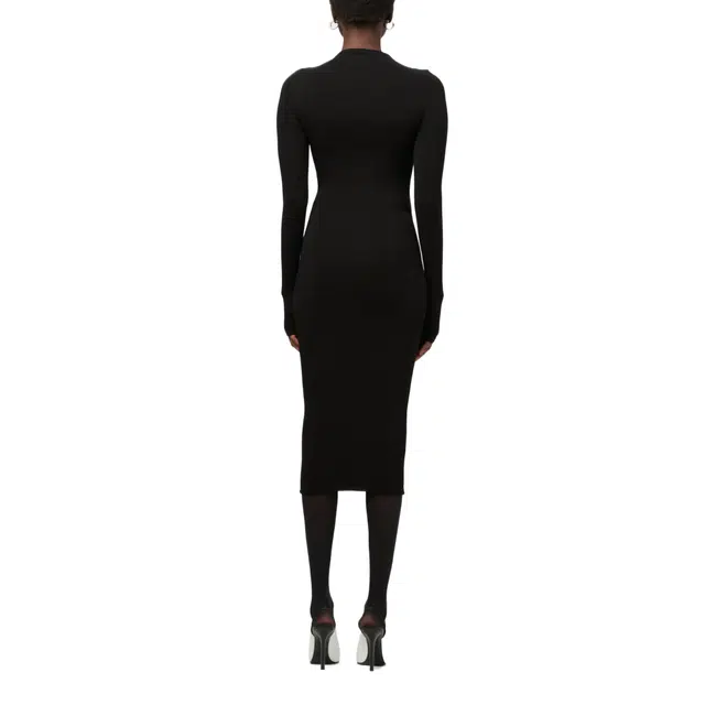 NAKED WARDROBE NW Sculpt Midi Dress