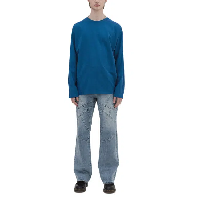BESLOW MESH COMBI T-SHIRTS T