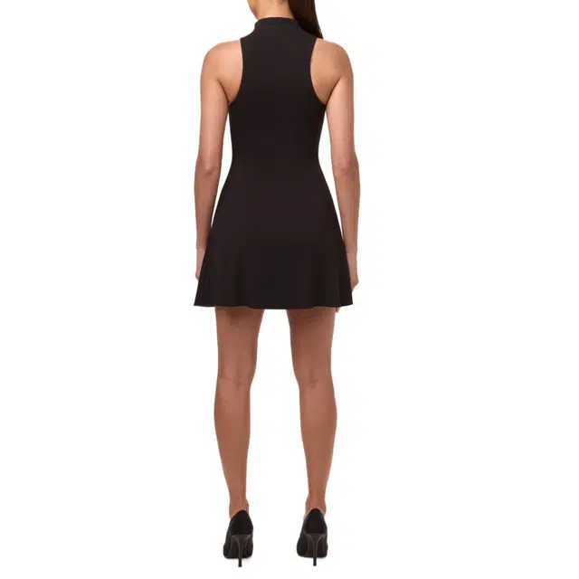 NAKED WARDROBE Smooth Racerback A-Line Mini Dress