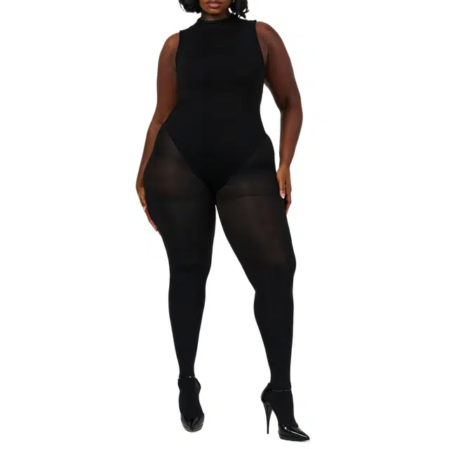 NAKED WARDROBE NW Sleeveless Sculpt Bodysuit Curve