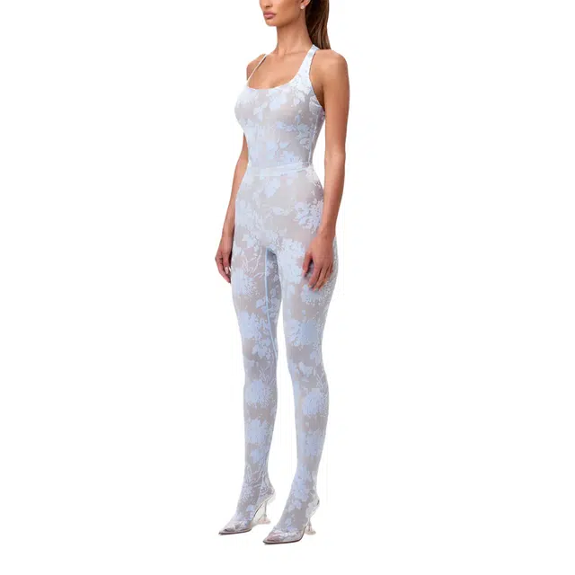 NAKED WARDROBE Burnout Closed Toe Legging