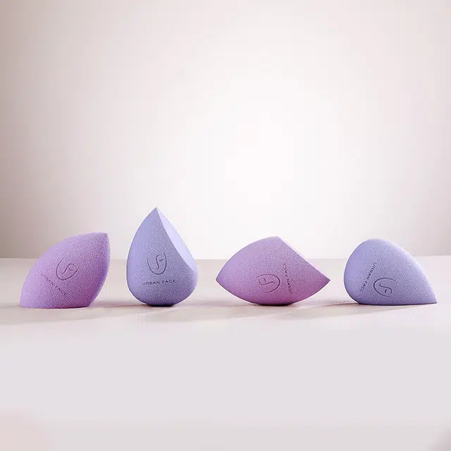 未来枫情  紫色韩范美妆蛋 易上妆 干湿两用不吃粉不卡纹