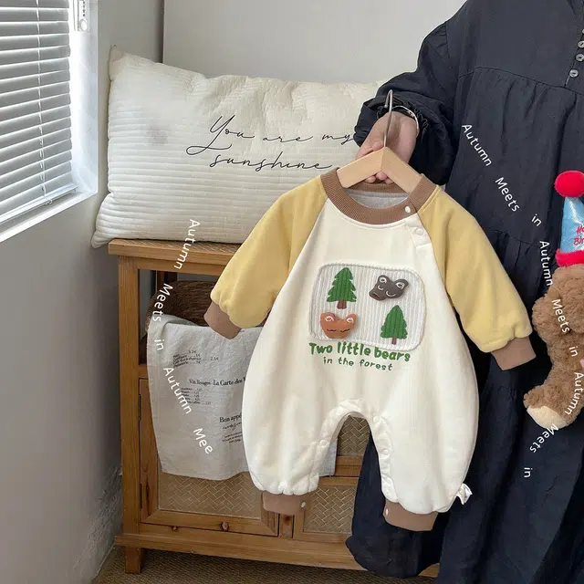 俞兆林爬服 柔软亲肤舒适 婴幼童