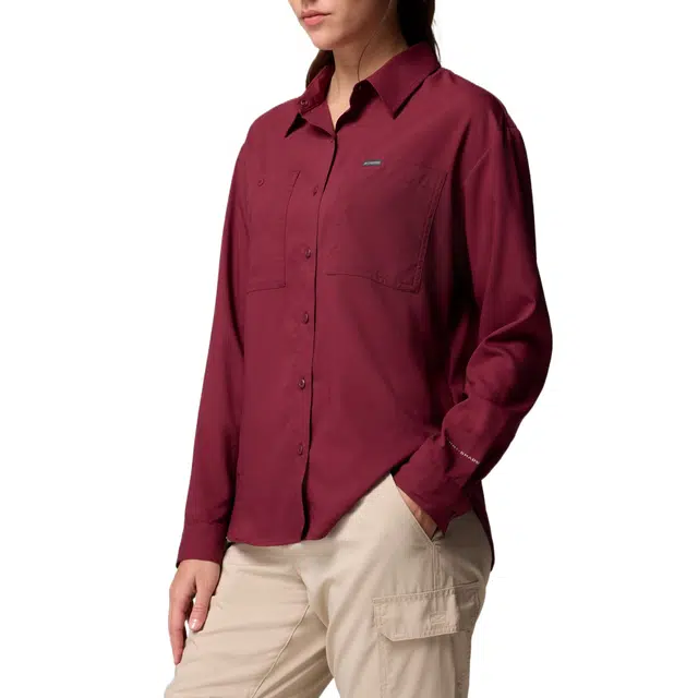Columbia Silver Ridge Omni-Shade Omni-Wick Utility Long Sleeve