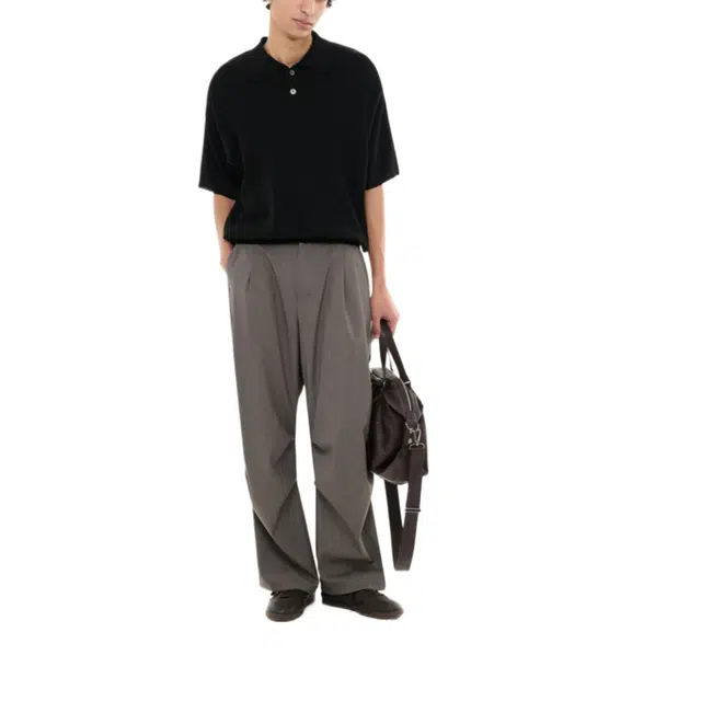 BESLOW FINE KNIT POLO SHIRTS Polo