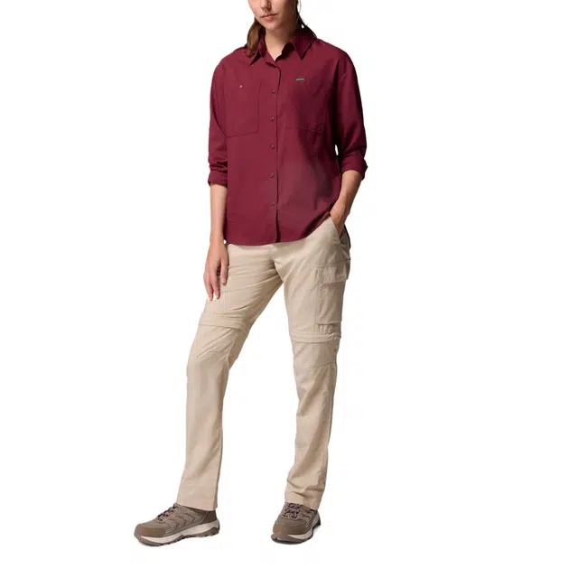 Columbia Silver Ridge Omni-Shade Omni-Wick Utility Long Sleeve