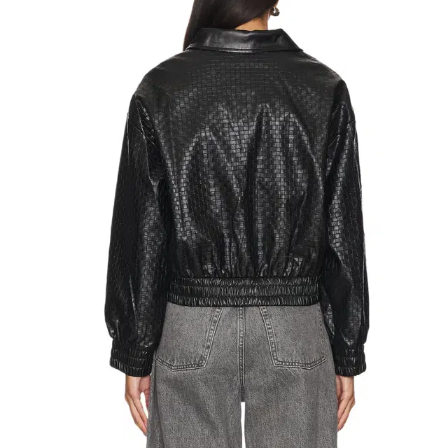 SUPERDOWN Alia Faux Leather Jacket