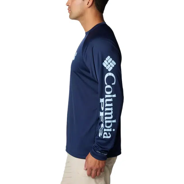 Columbia Collegiate PFGPFG Terminal Tackle Long Sleeve Shirt - North Carolina