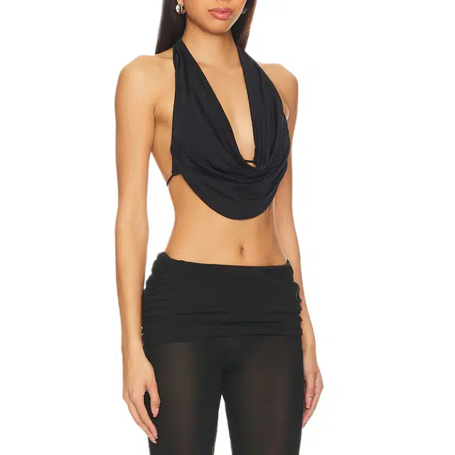 SUPERDOWN Daphne Halter Top