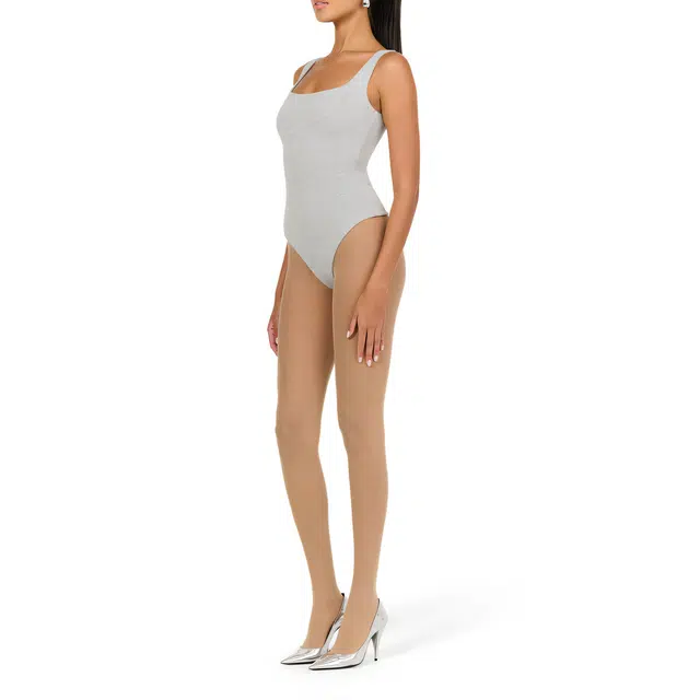 NAKED WARDROBE Sculpt Tank Scoop Bodysuit NW
