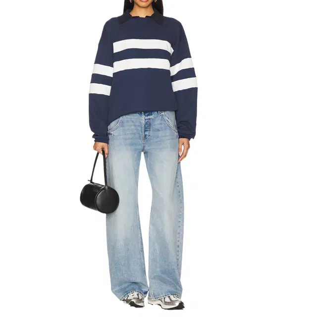 SUPERDOWN Jordy's oversized round neck shirt