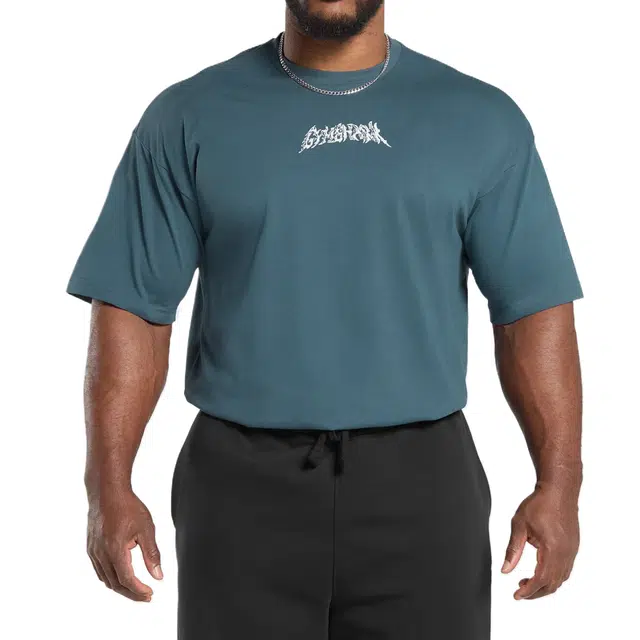 GYMSHARK Metal Lifting Graphic T-Shirt T