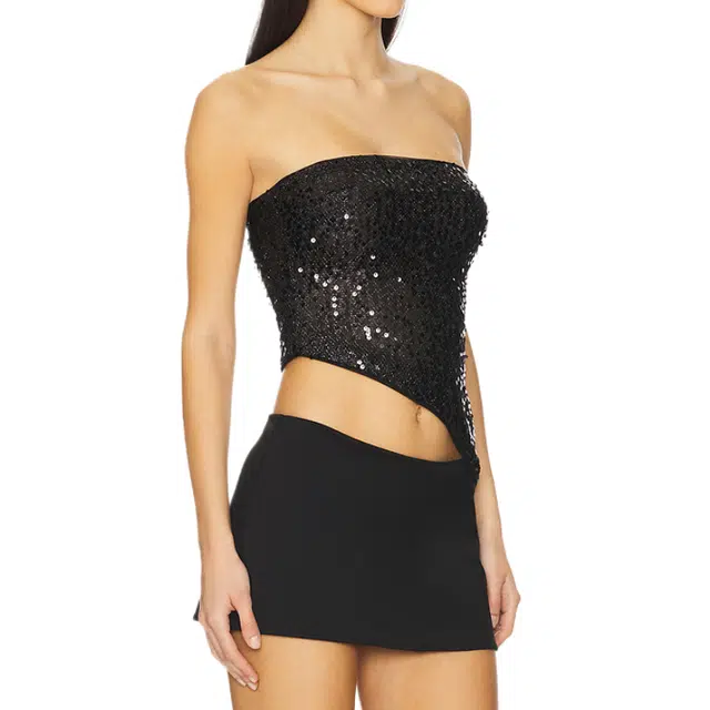 SUPERDOWN Patrize Asymmetrical Top