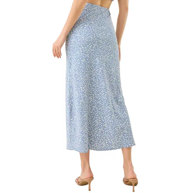 ALTAR'D STATE Floral Midi Skirt Amora