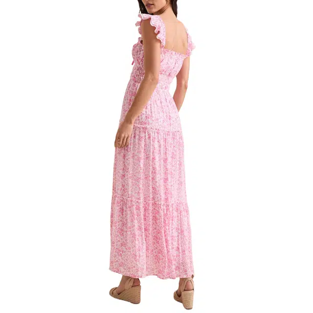 ALTAR'D STATE Elle Floral Maxi Dress