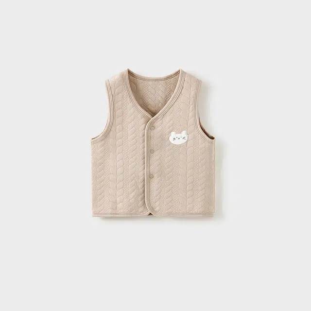 童泰马甲 秋冬季纯棉保暖男女宝宝衣服背心坎肩马夹外出上衣 婴幼童