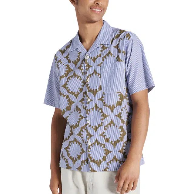 Universal Works GoldBlue Sun Print