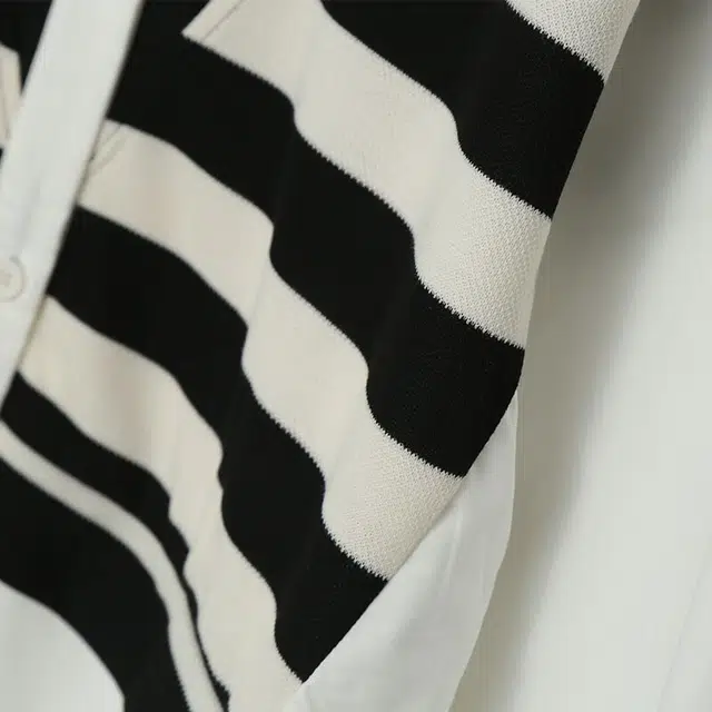 惟友 通勤条纹长袖衬衫 女款