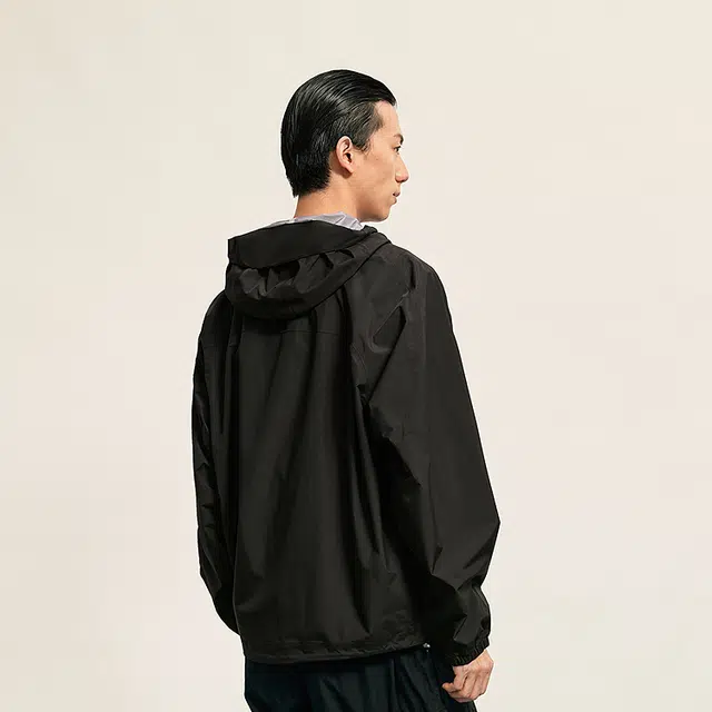 速写 秋季休闲宽松连帽夹克 男款