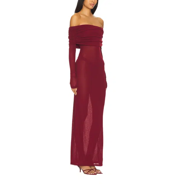SUPERDOWN Chantal Sheer Gown