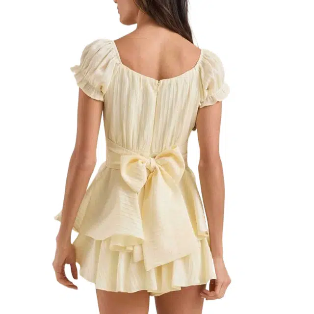 ALTAR'D STATE Double Layered Romper Haisley