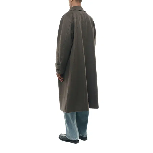 BESLOW OVERSIZED CASHMERE BALMACAAN COAT