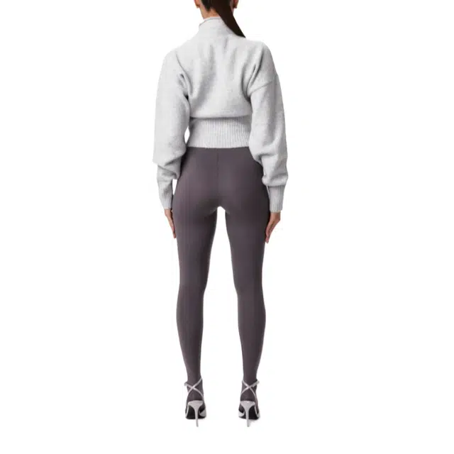 NAKED WARDROBE Closed Toe Leggings Petite Naked