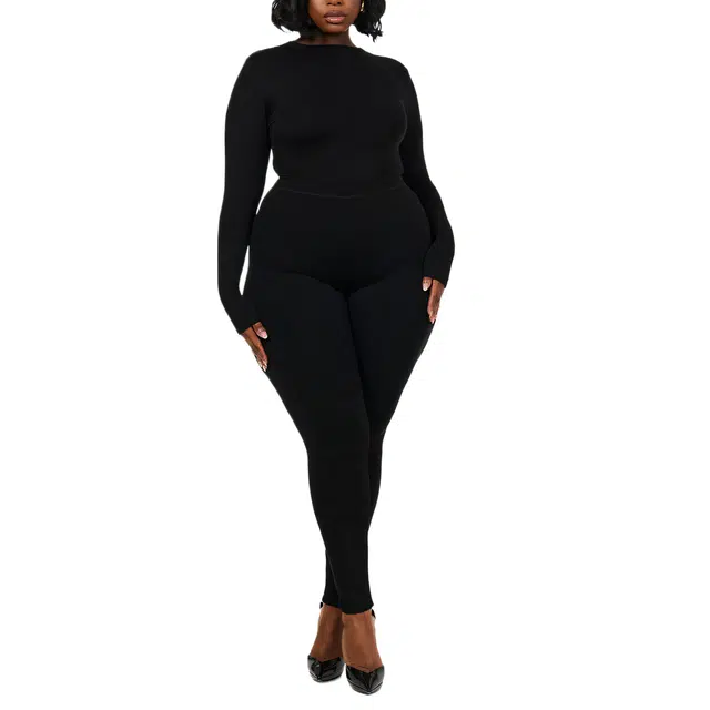 NAKED WARDROBE NW High Waisted Legging Curve NW