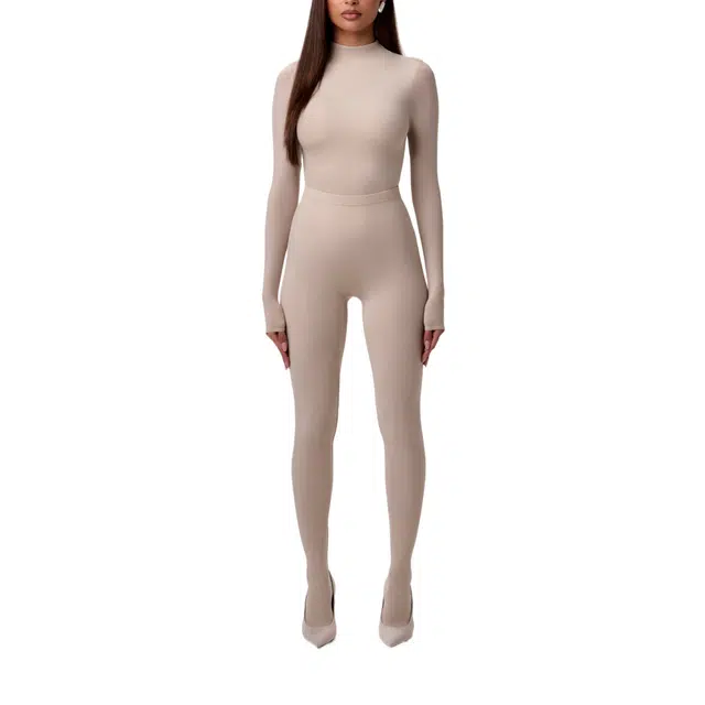NAKED WARDROBE Closed Toe Leggings Petite