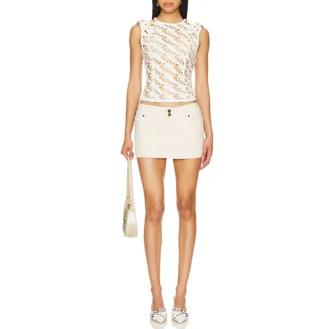 SUPERDOWN Casey Micro Mini Skirt