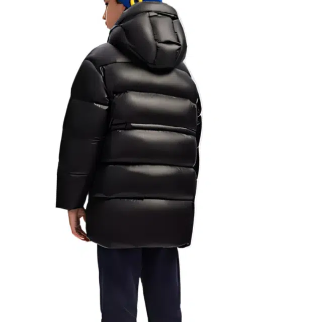 波司登羽绒服/羽绒马甲 经典时尚柔软舒适纯色连帽 儿童款
