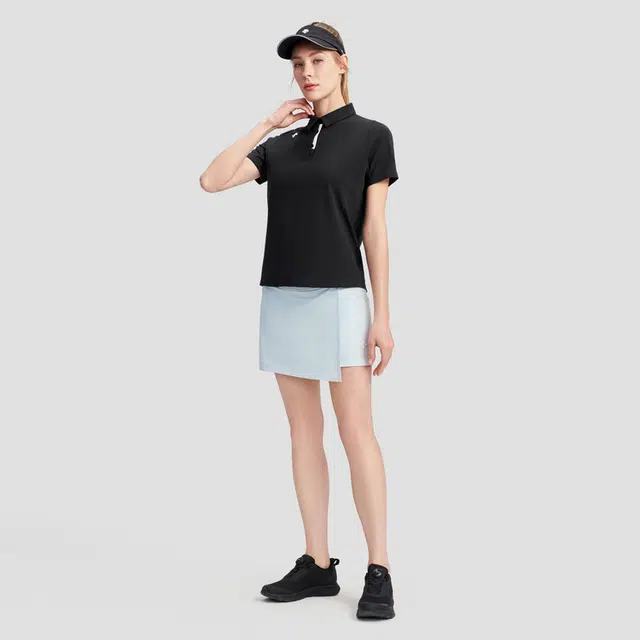 DESCENTE WOMENS TRAINING POLO T